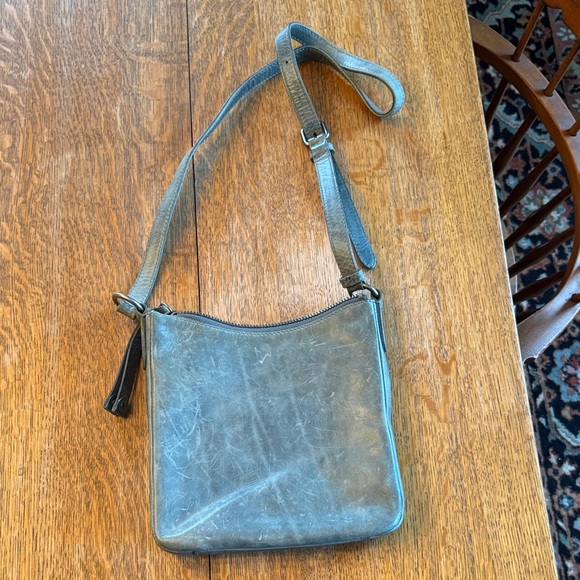 Frye Blue Leather Crossbody Bag - Picture 3 of 7